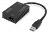 Digitus Karta sieciowa przewodowa USB 3.0 A do RJ45 Gigabit SFP Ethernet 1 Gbps Fiber Chipset RTL8153